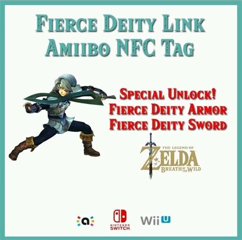 fierce deity amiibo nfc tag download|zelda amiibo.